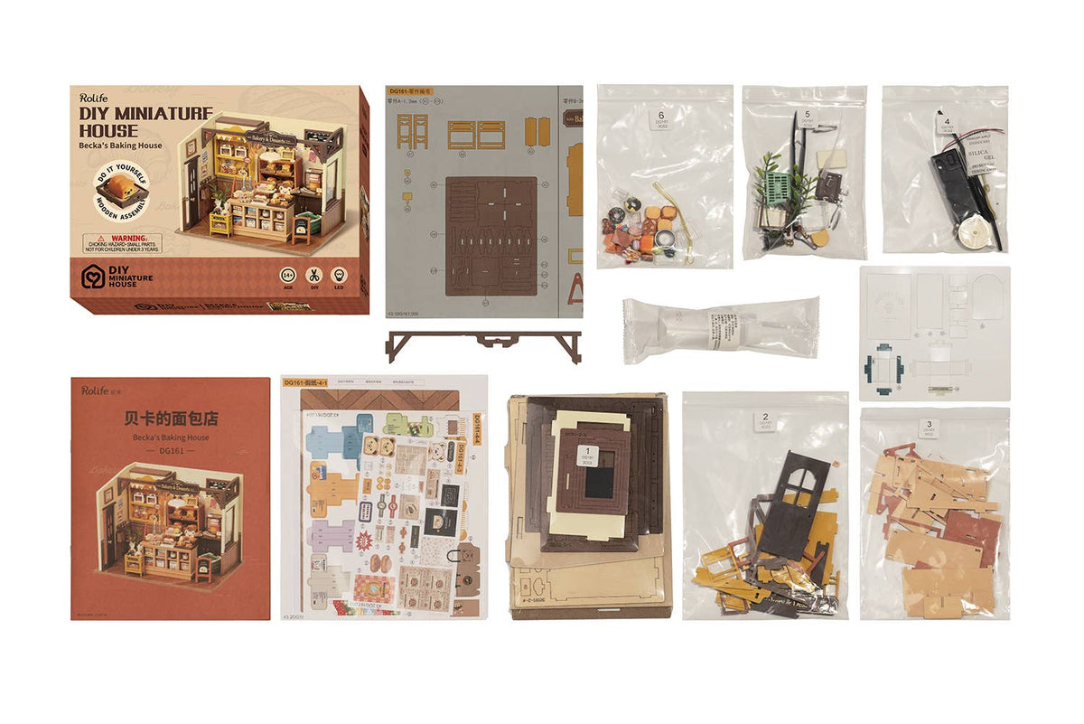 Rolife | DIY Miniature House: Becka's Baking House -[DG161]