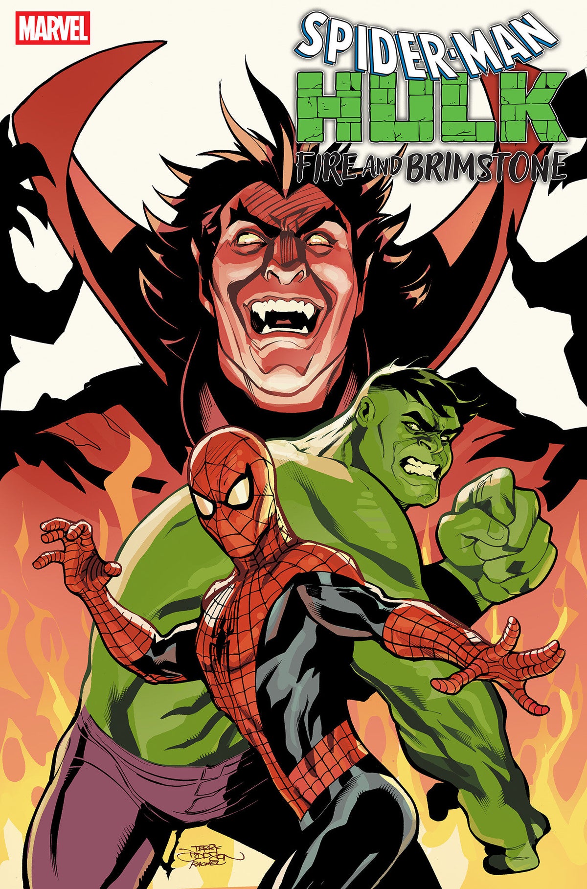 Spider-Man/Hulk: Fire And Brimstone #3 Variante de Terry Dodson
