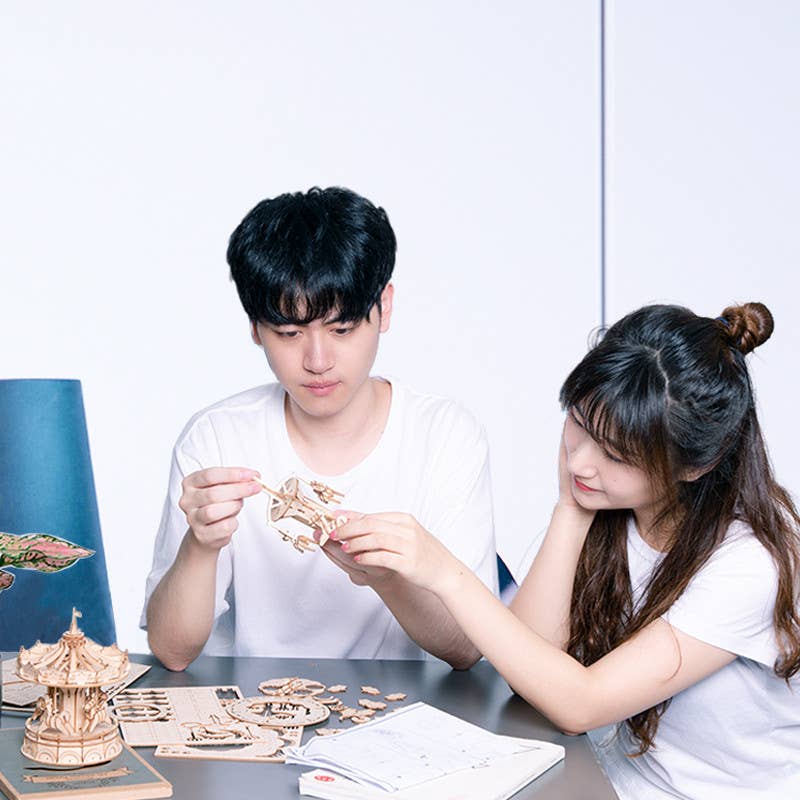 TG501 Rolife Eiffel Tower 3D Wooden Puzzle