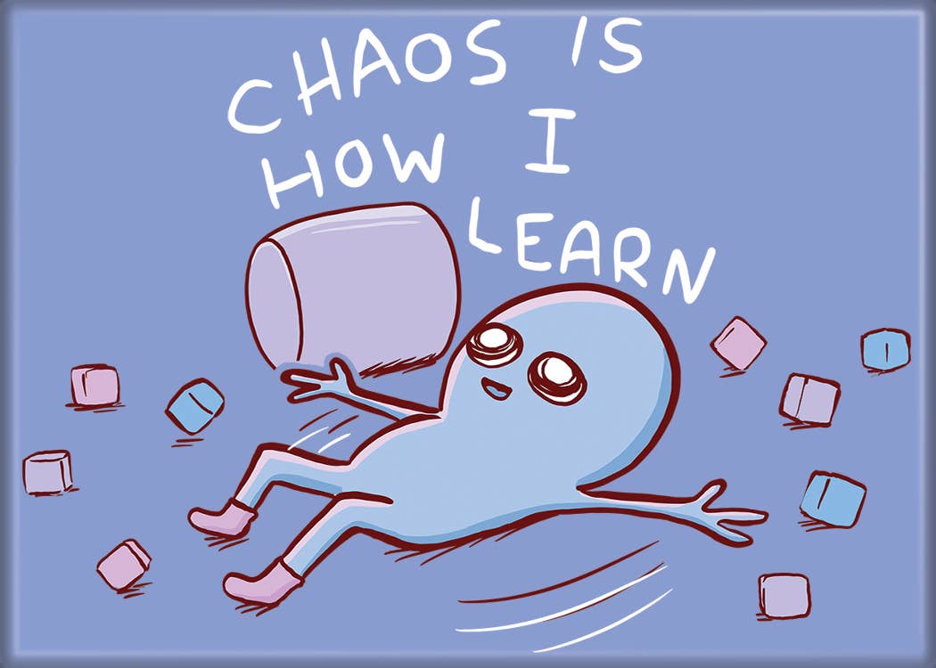 Strange Planet Chaos Is How I Learn Magnet