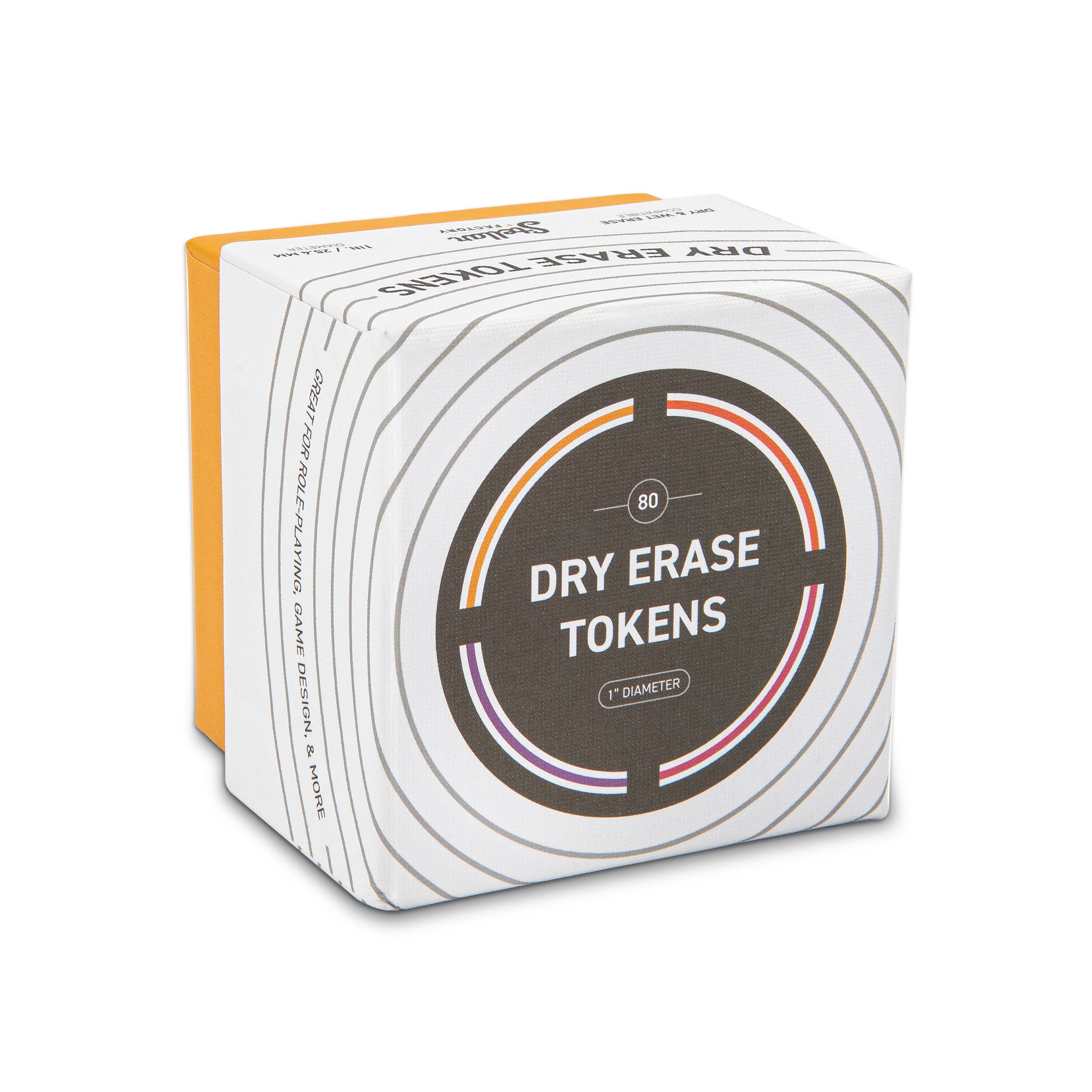 Fichas de borrado en seco: reutilizables para bricolaje, diseño de juegos y juegos de rol