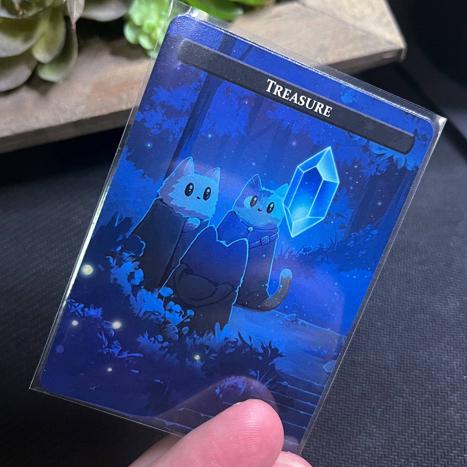 Set de fichas de SOLDADO y tesoro de Caverns &amp; Calicos Mana Cats