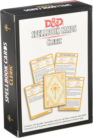 Dungeon & Dragons Spellbook Cards