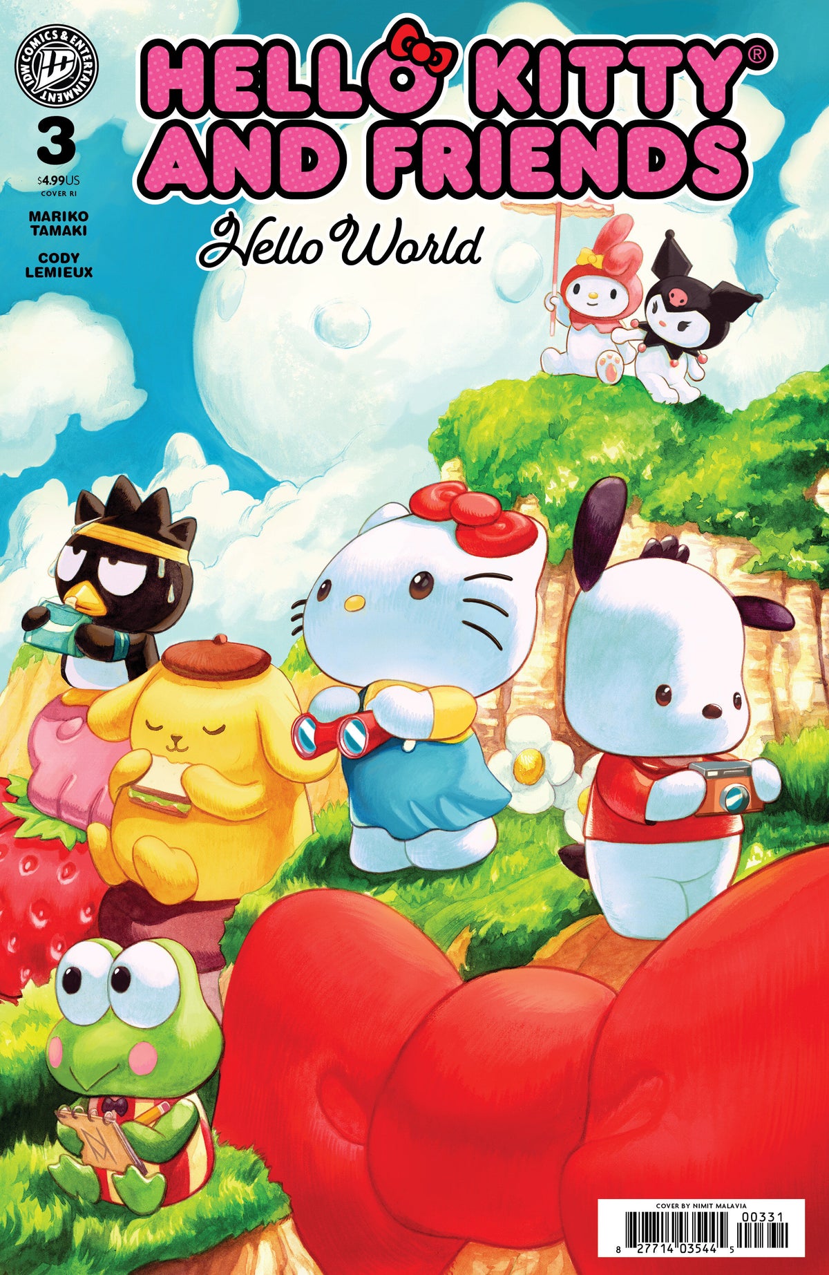 Hello Kitty y sus amigos: ¡Hola, mundo! Variante Ri #3 (10) (Malavia)