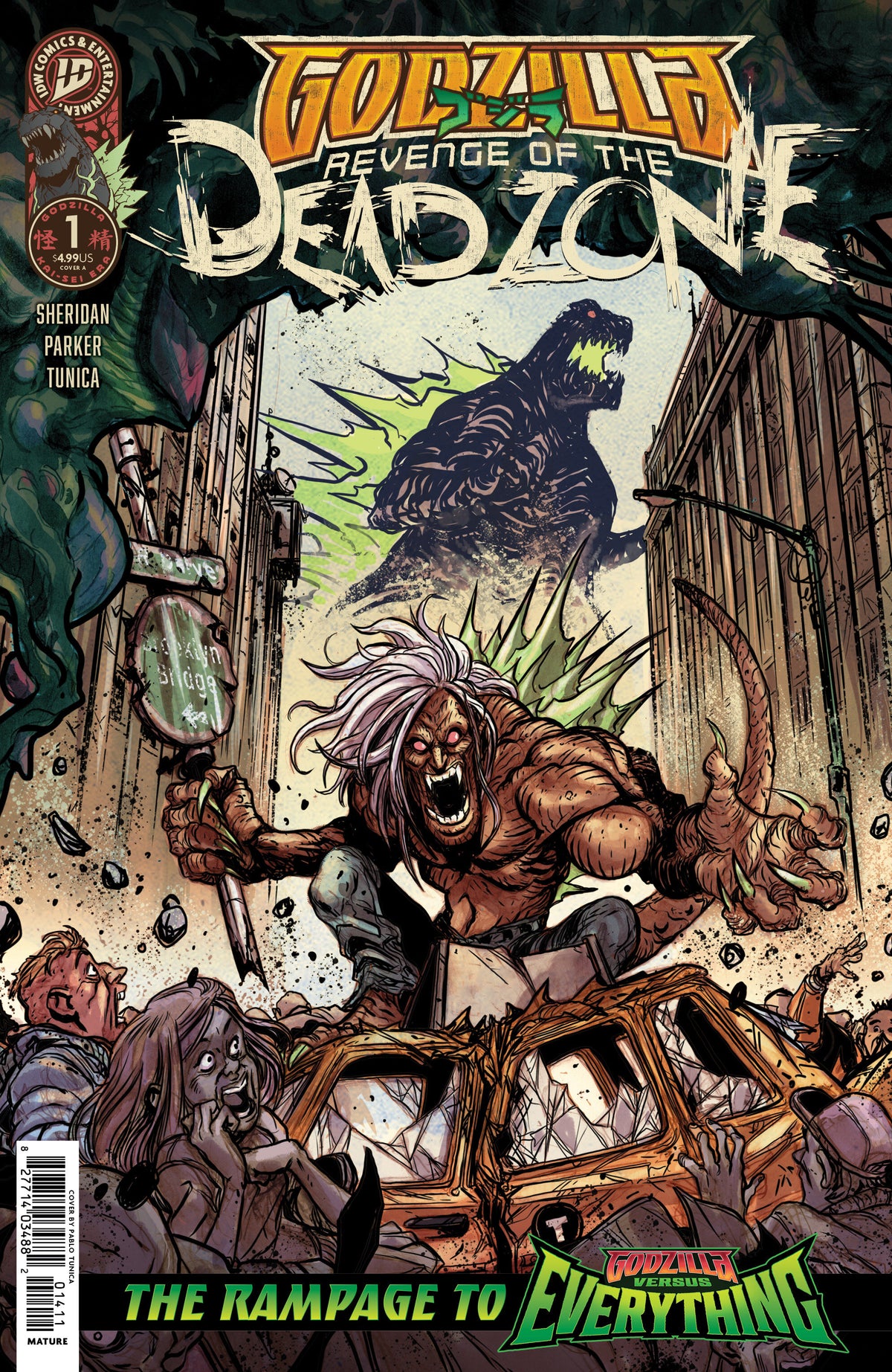 Godzilla: La venganza de la Deadzone [Era Kai Sei] #1 Portada A (Túnica)
