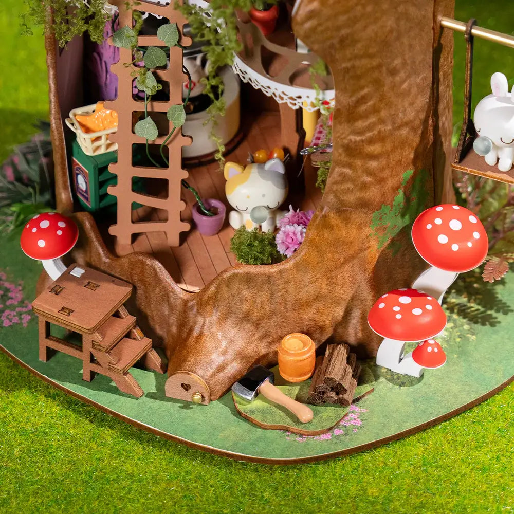 DG179 Rolife Fairytale Tree House DIY Miniature House