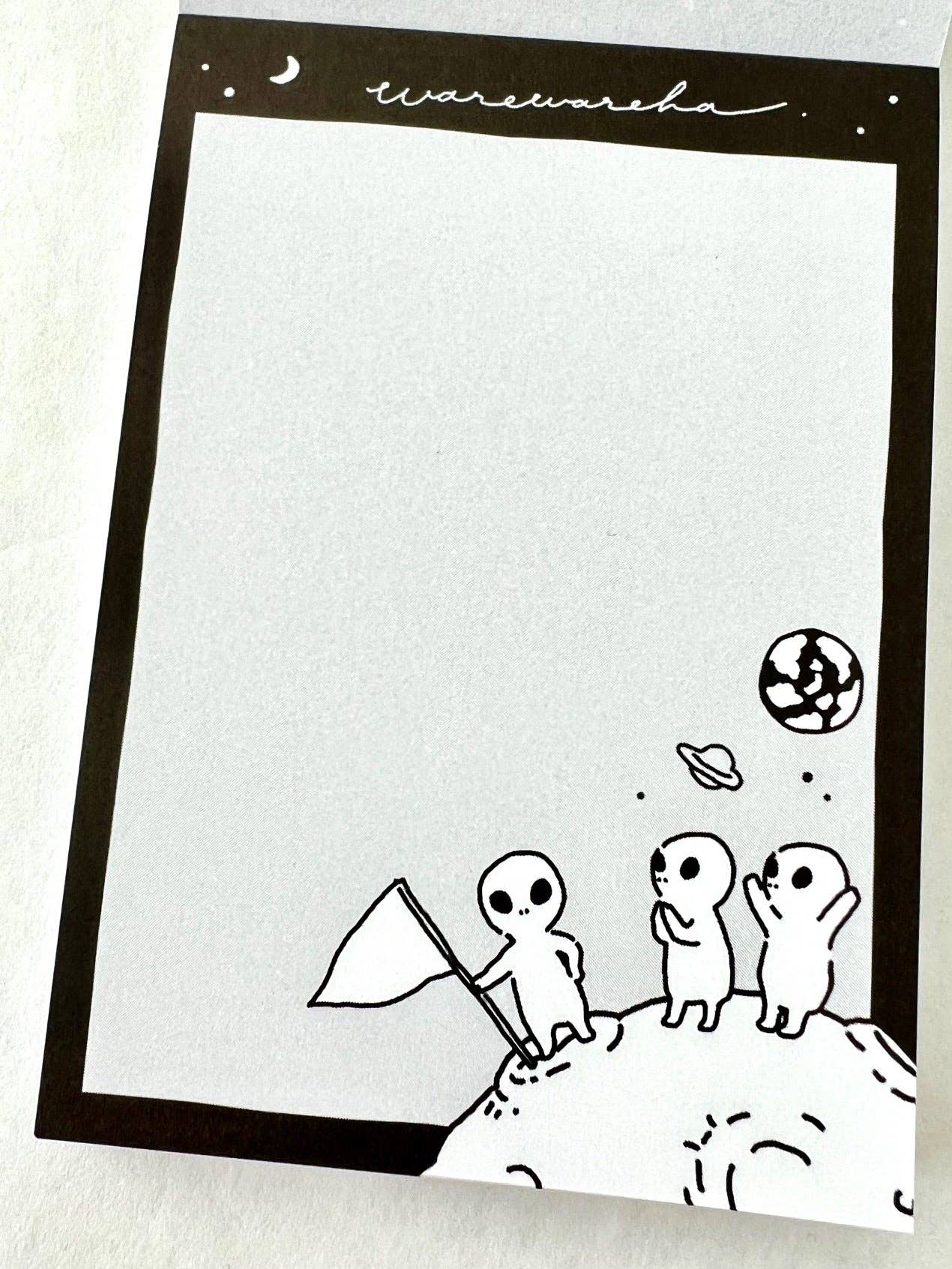 113692 CRUX Alien Landing Mini Notepad-10