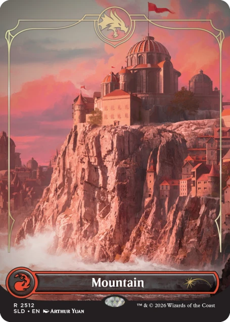 Magic the Gathering: Secret Lair Drop Series - Lands of the Forgotten Realms - NON FOIL