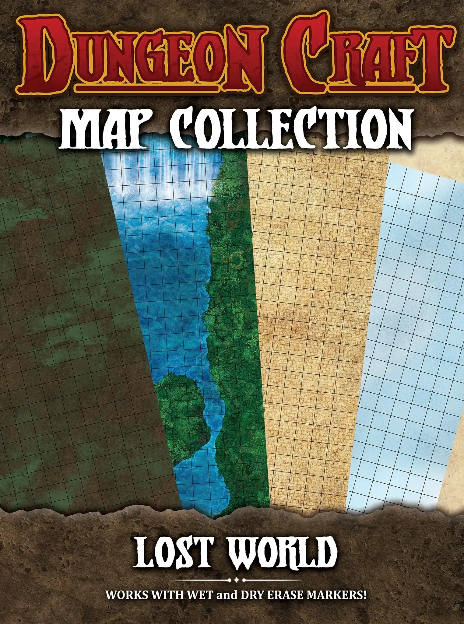 BattleMap: Paquete de mapas Lost World 4