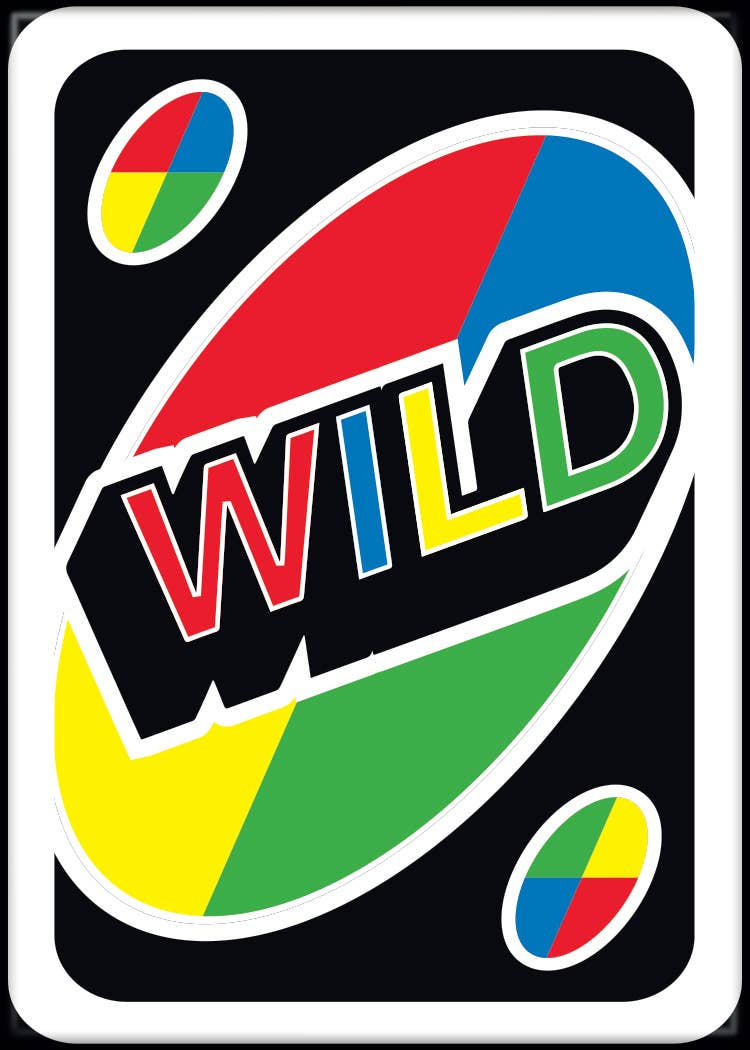 Mattel UNO Wild Card  Magnet