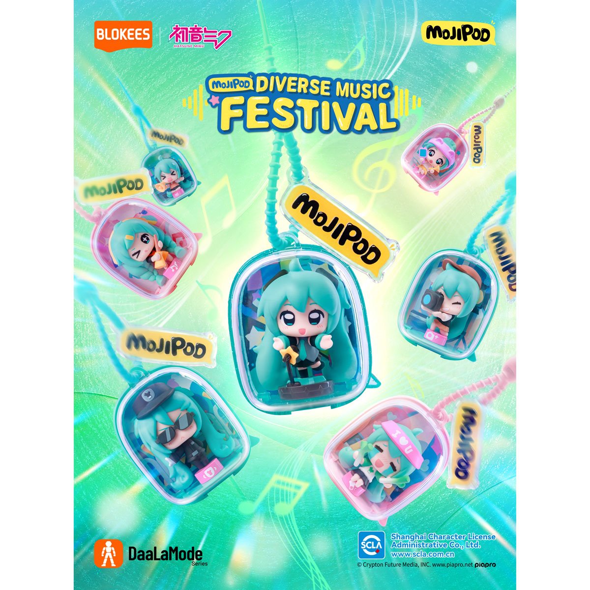 Hatsune Miku | Blokees: Diverse Music Festival Model Kit - Blind Box