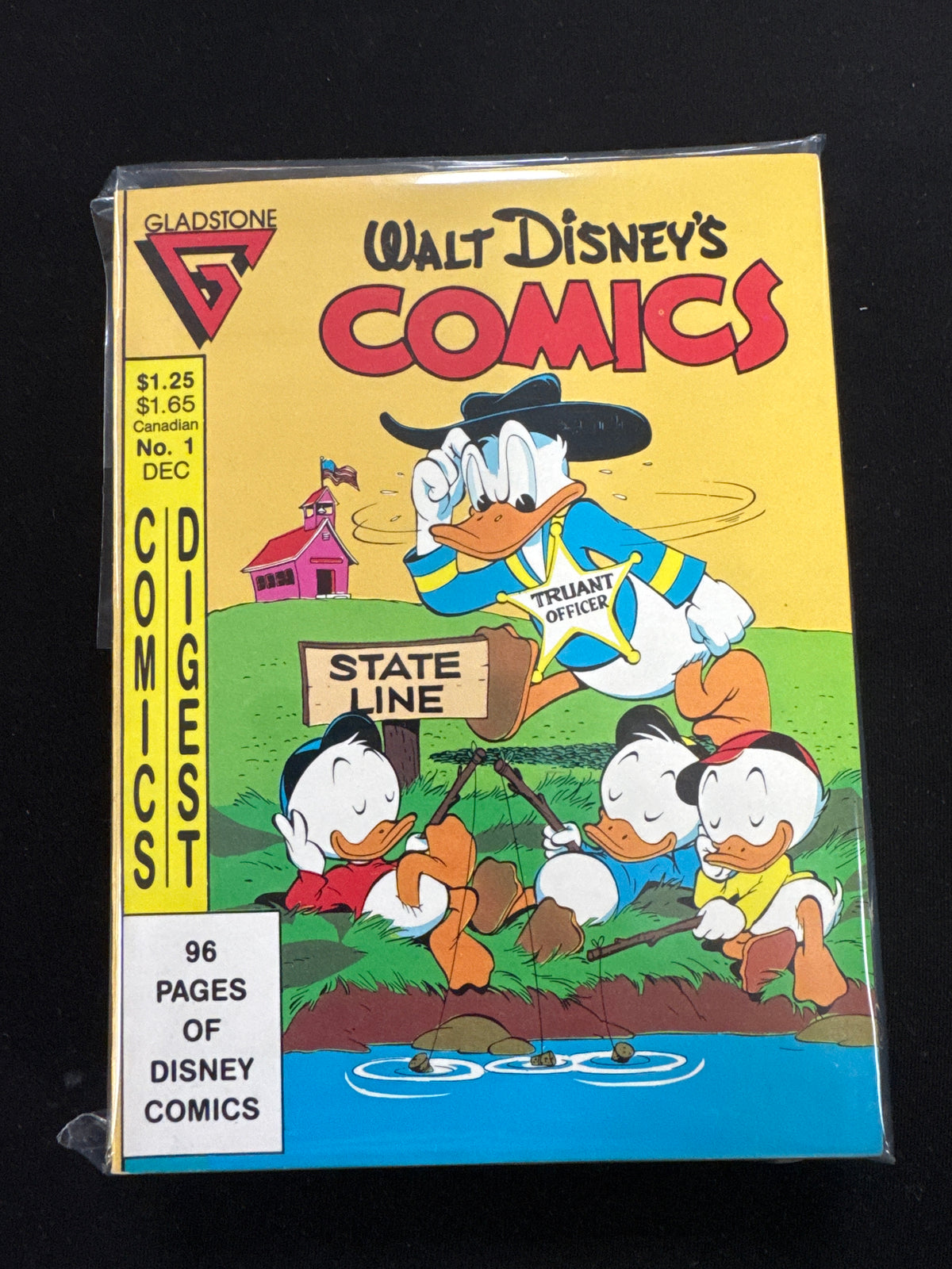 Walt Disney's Comics Digest #1–7 Complete Set – Gladstone Publishing (1986–1987)