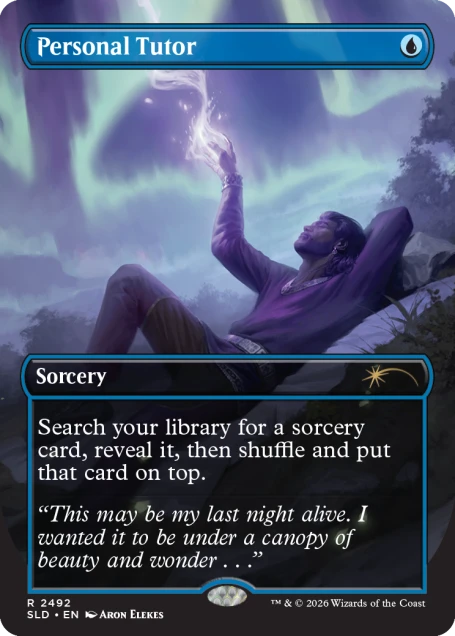 Magic the Gathering: Secret Lair Drop Series - Gale's Ambition - NON FOIL