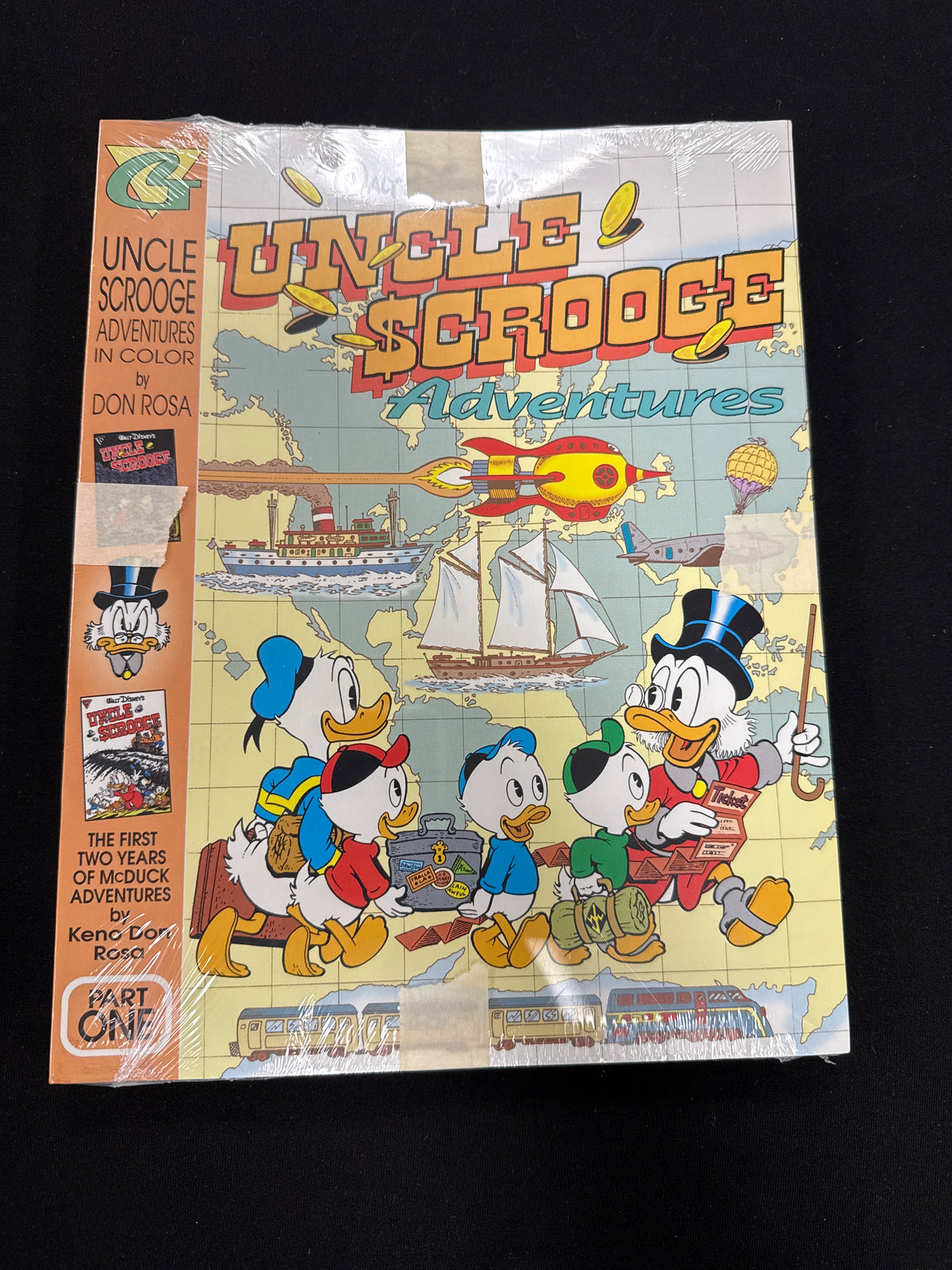 Walt Disney's Uncle Scrooge Adventures in Color by Don Rosa – Parts 1–4 Complete Set – Gladstone Publishing (1996)