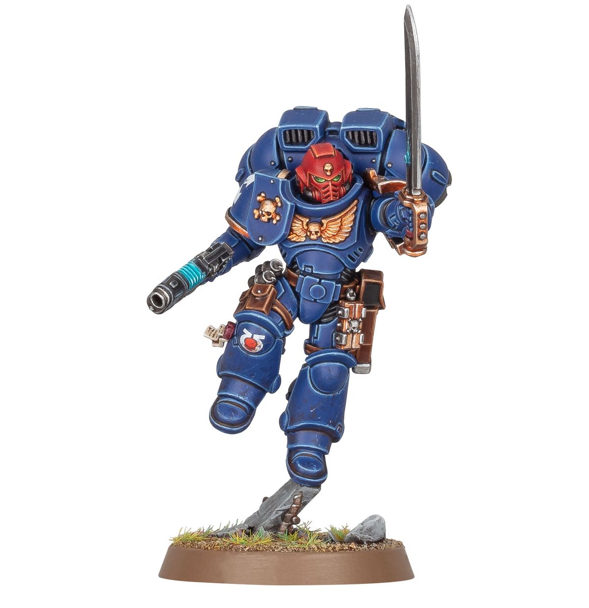 Warhammer 40000 Space Marines Assault Intercessors with Jump Packs