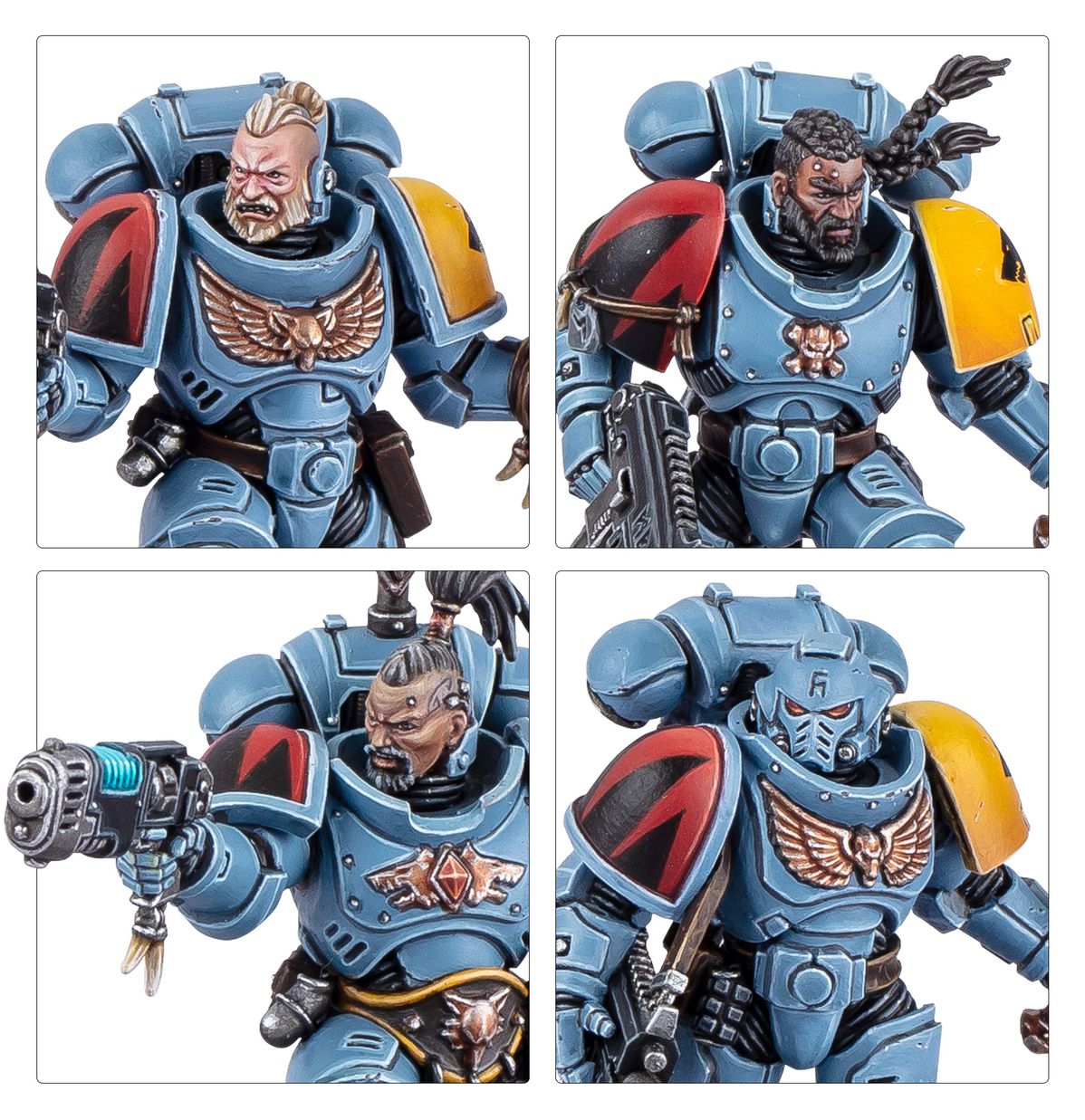 Cazadores Grises de los Lobos Espaciales de Warhammer 40000