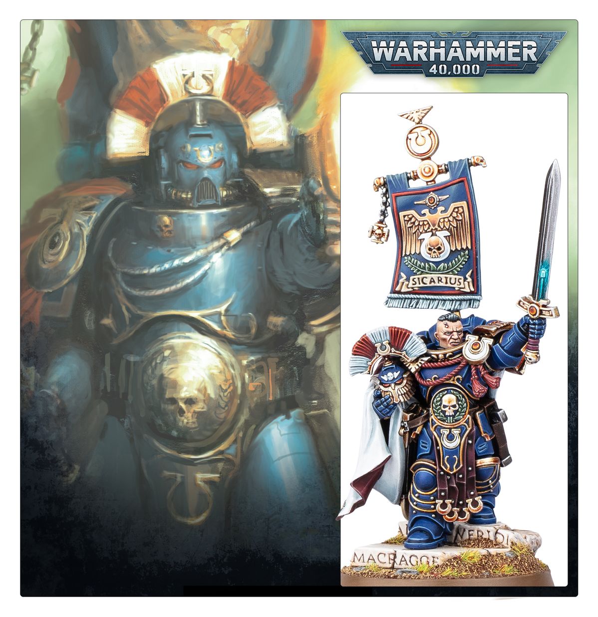 Warhammer 40000 Ultramarines Cato Sicarius