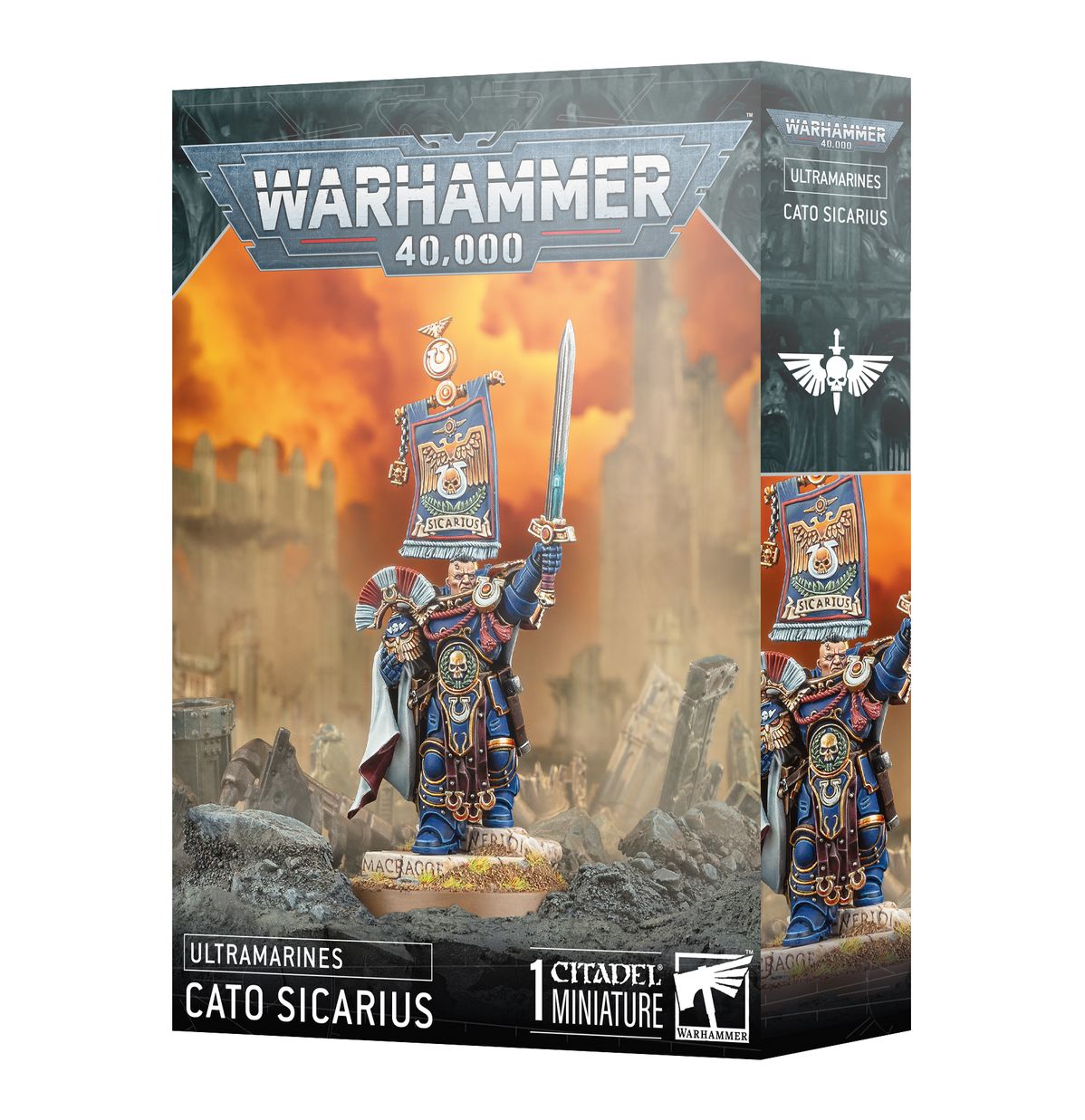 Warhammer 40000 Ultramarines Cato Sicarius