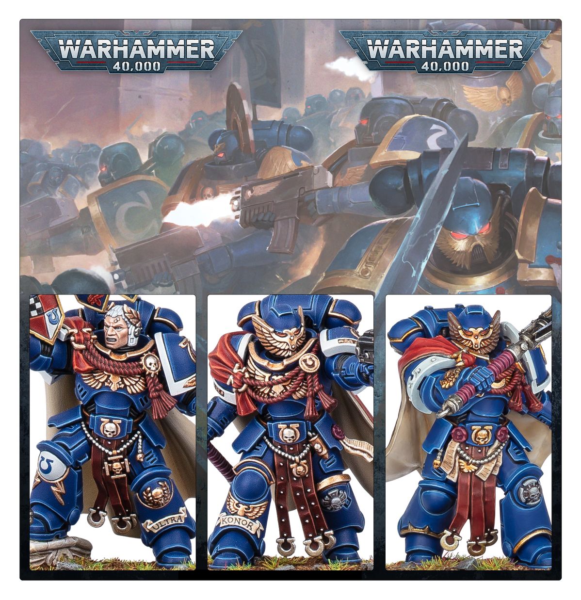 Warhammer 40000 Ultramarines Victrix Honour Guard