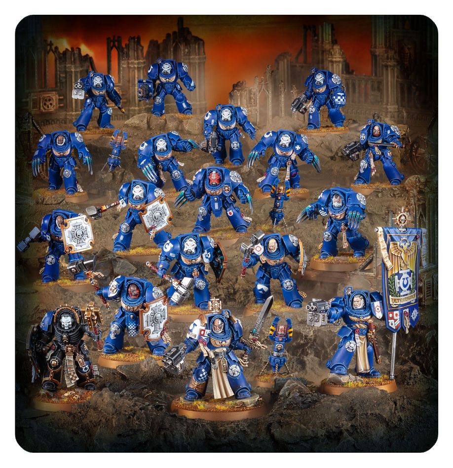 Warhammer 40k: Space Marines-Battleforce Crux Terminatus