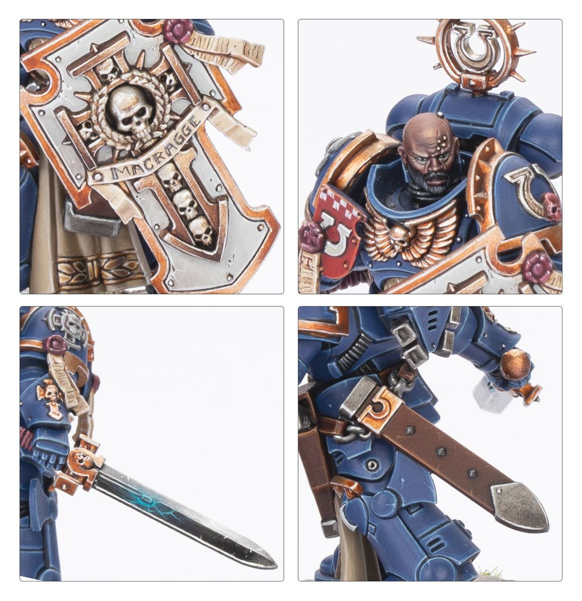Warhammer 40000 Captain Titus and The Wardens of Ultramar