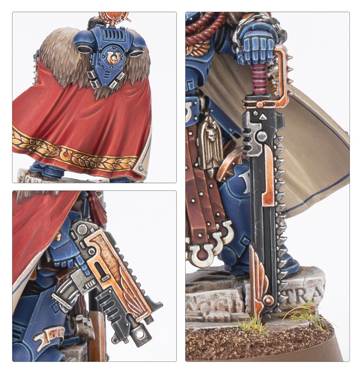 Warhammer 40000 Captain Titus and The Wardens of Ultramar