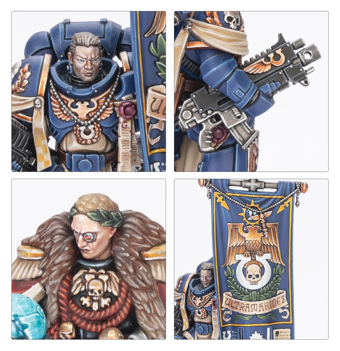 Warhammer 40000 Captain Titus and The Wardens of Ultramar