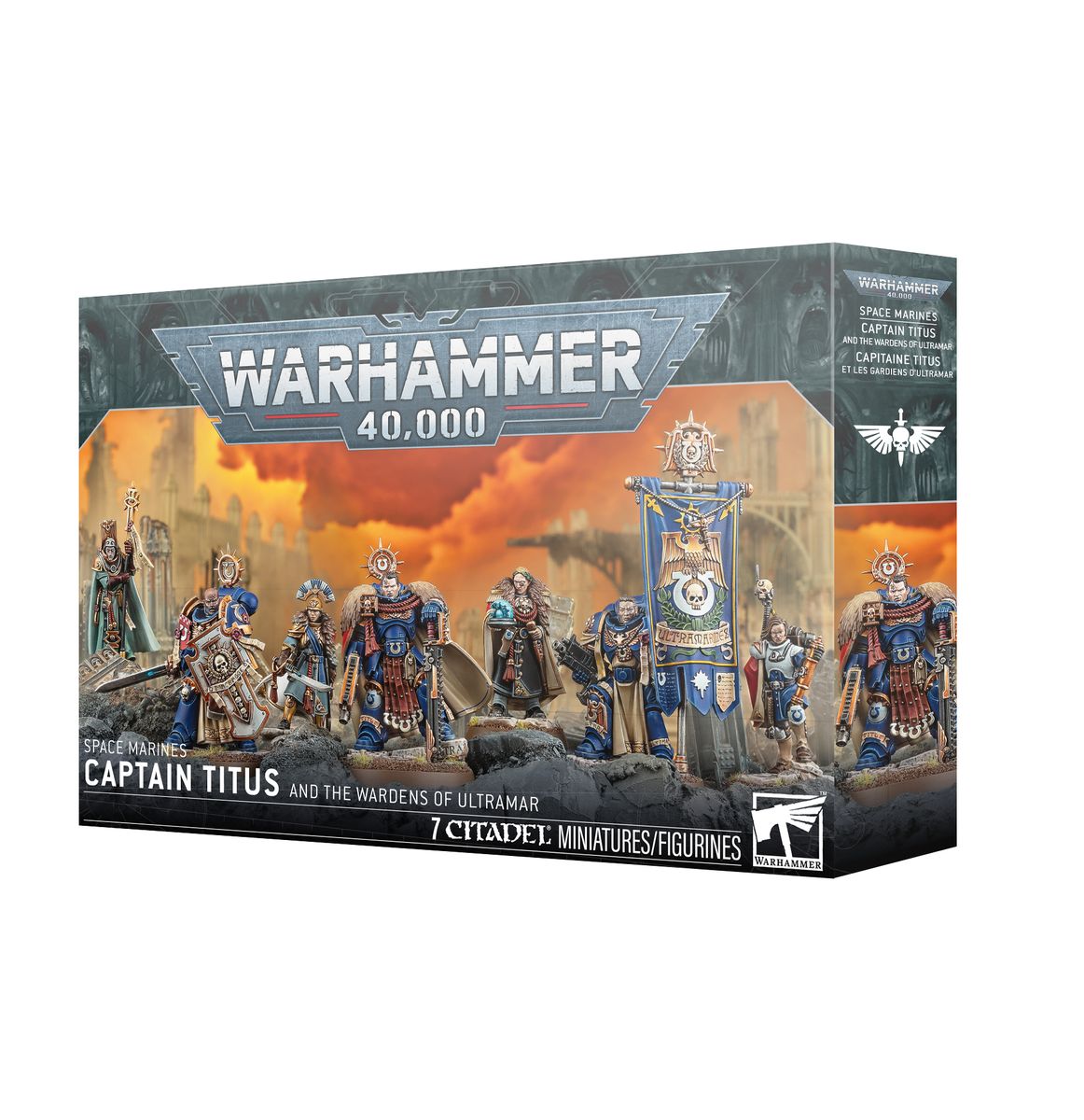 Warhammer 40000 Captain Titus and The Wardens of Ultramar