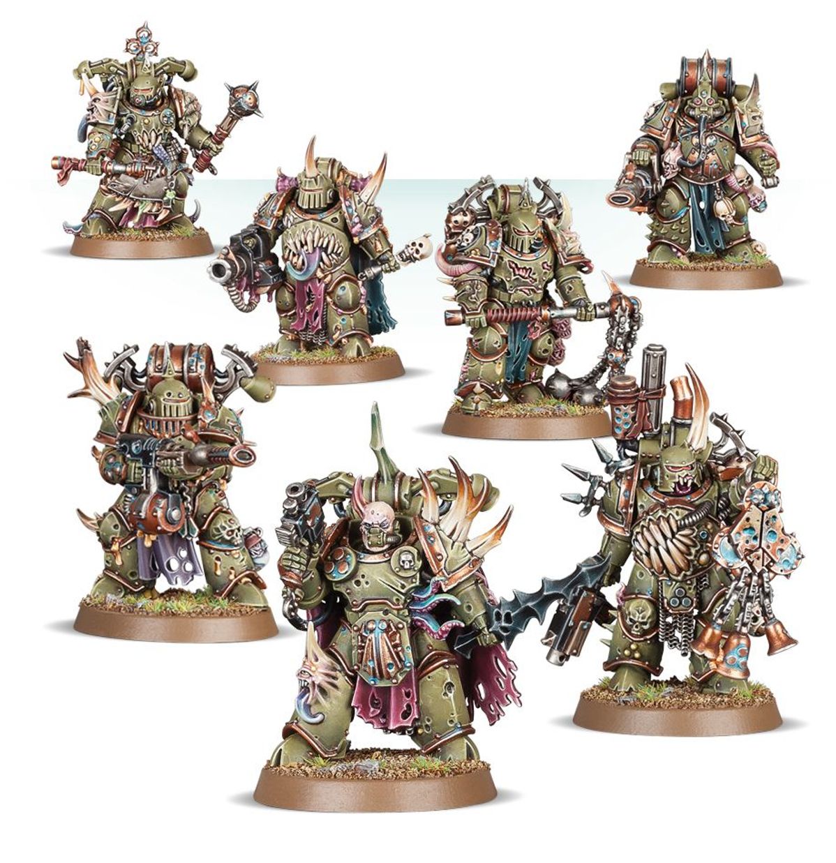 デスガード:プレーグマリーン DEATH GUARD:PLAGUE MARINE Warhammer 40000 Death Guard Plague Marines