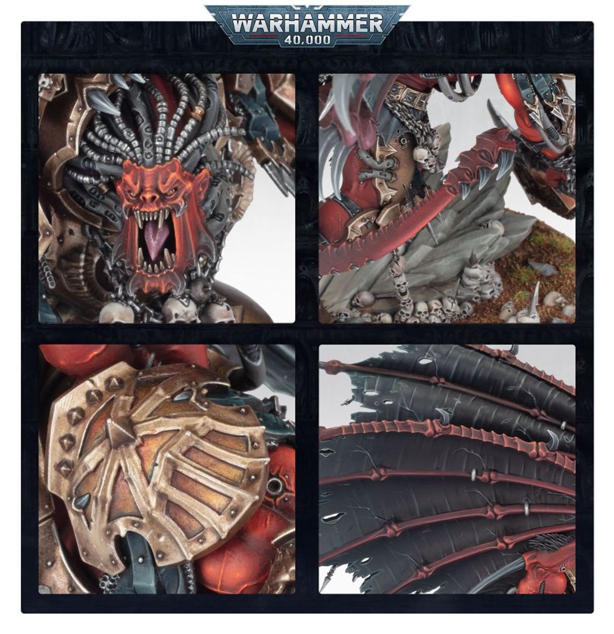 Warhammer 40000 World Eaters Angron Daemon Primarch Of Khorne