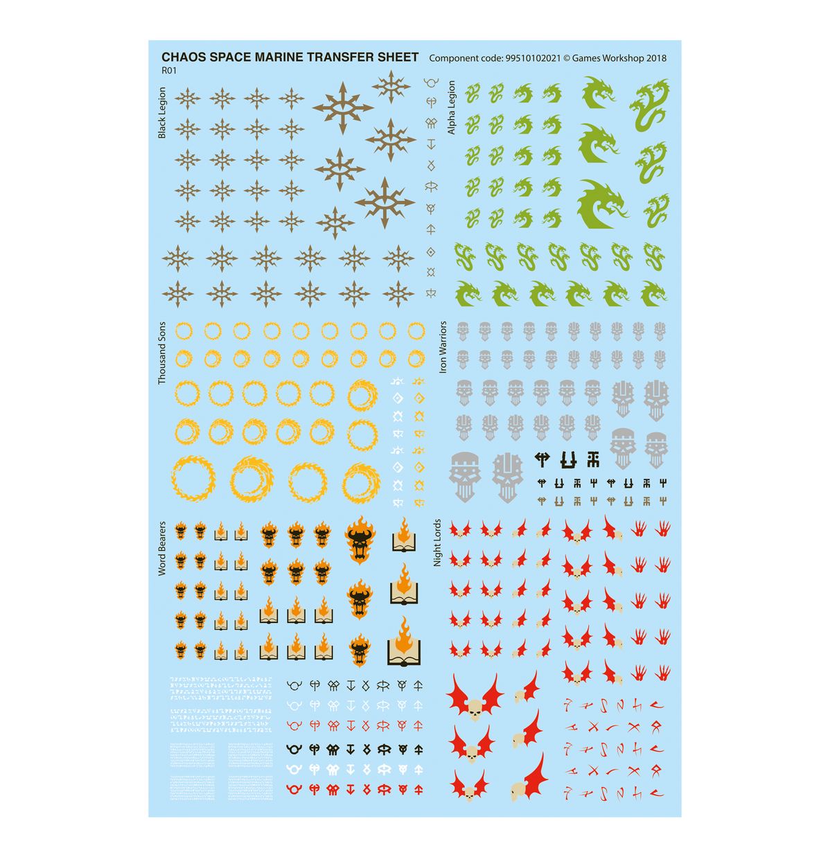 Warhammer 40000: Thousand Sons Battleforce: Warpflame Thrallband