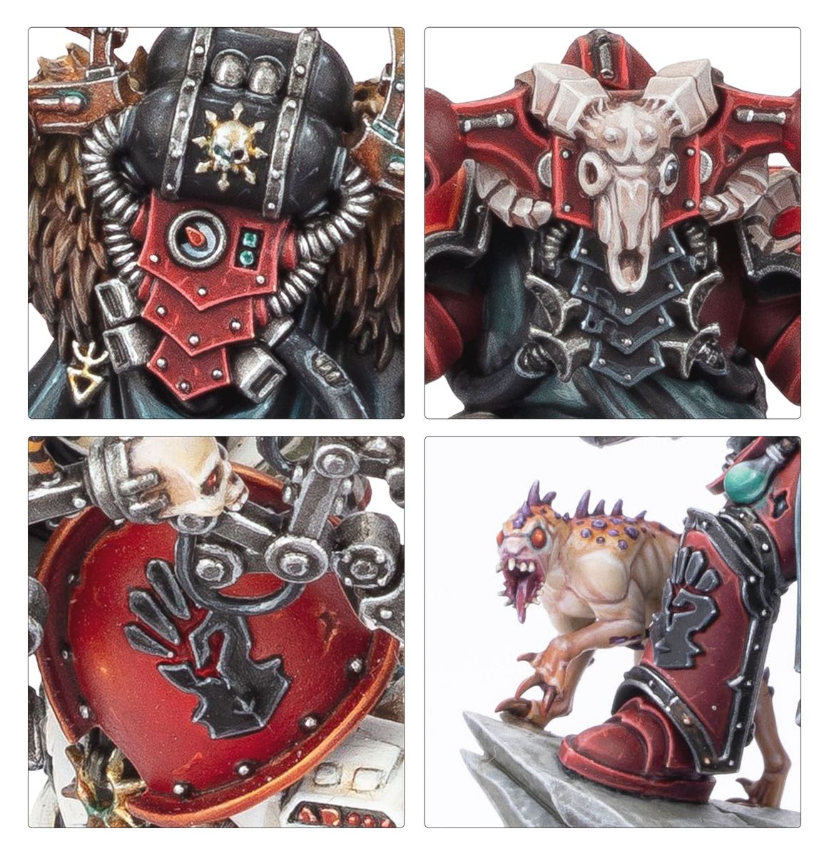 Warhammer 40000 Chaos Space Marines Huron Blackheart And The Masters Of The Maelstrom