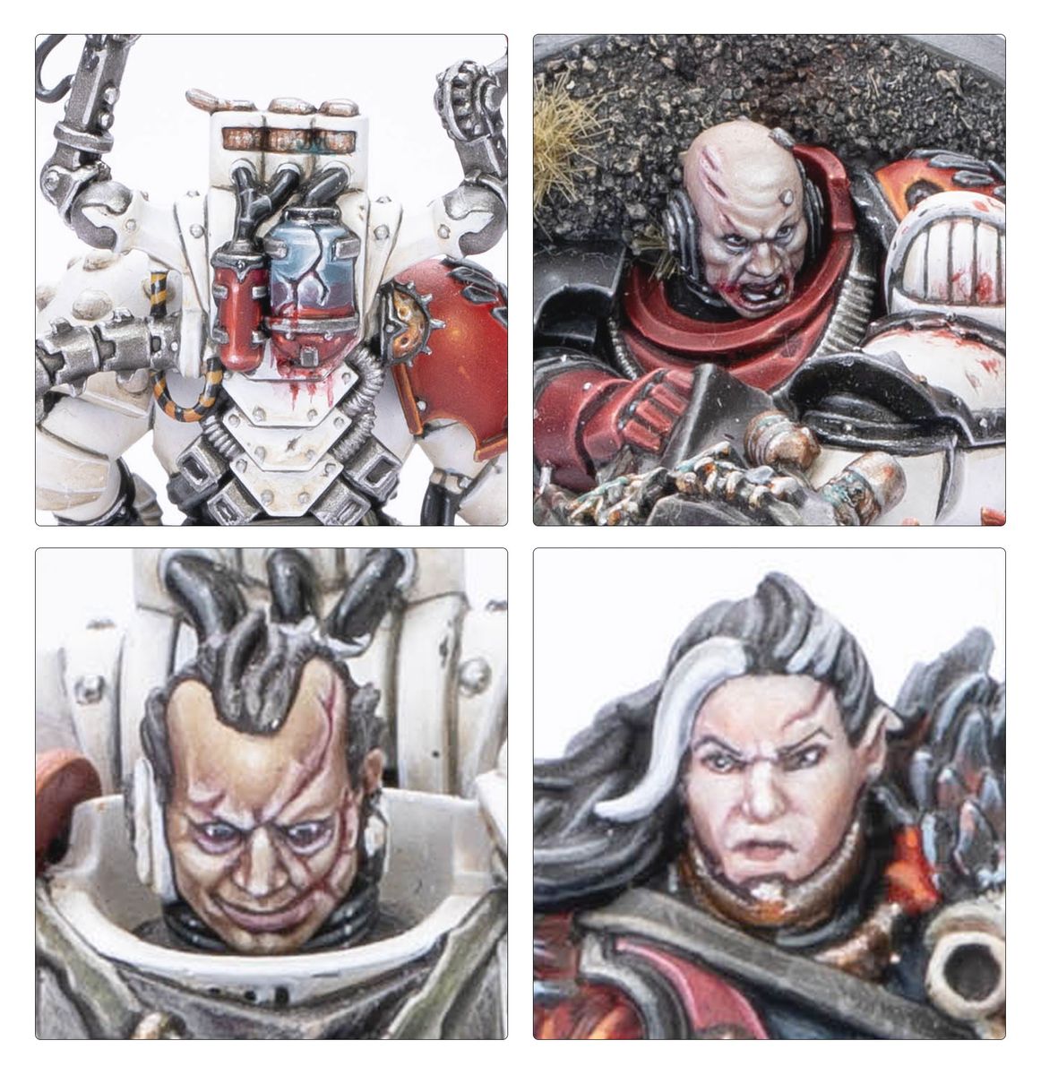 Warhammer 40000 Chaos Space Marines Huron Blackheart And The Masters Of The Maelstrom