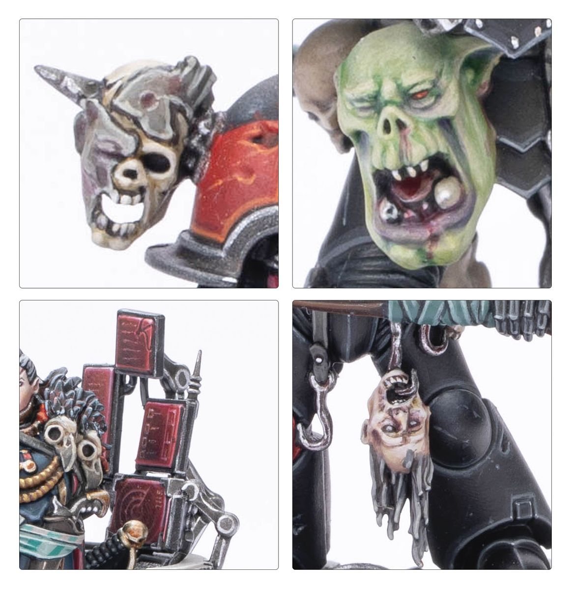 Warhammer 40000 Chaos Space Marines Huron Blackheart And The Masters Of The Maelstrom