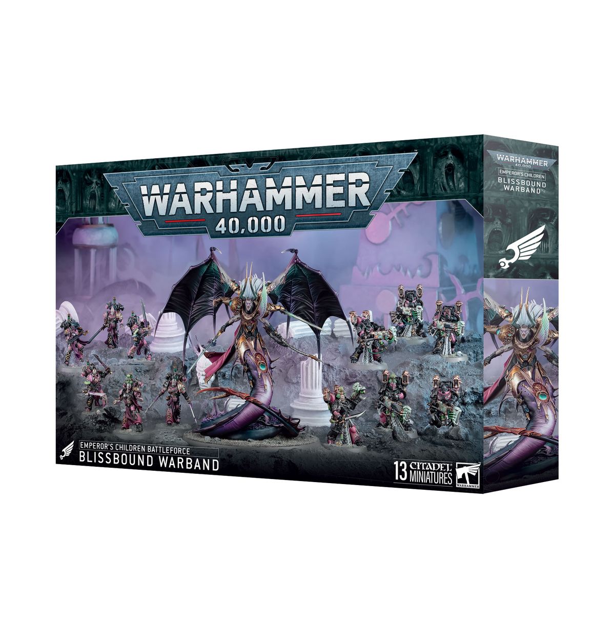 キャラクター Warhammer 40,000 Blissbound Warband Warhammer 40000 Emperor's Children Battleforce Blissbound Warband