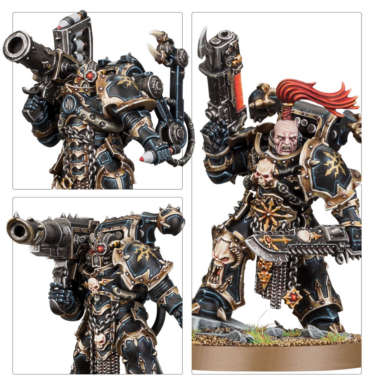 Warhammer 40000 Chaos Space Marines Battleforce Hellforged Warband