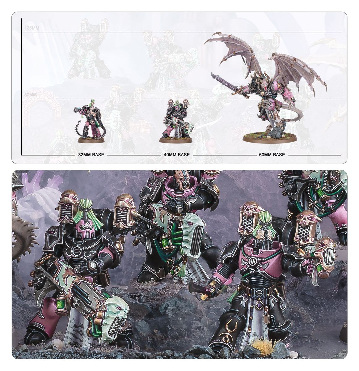 Warhammer 40000 Emperors Children Battleforce Lords Of Excess