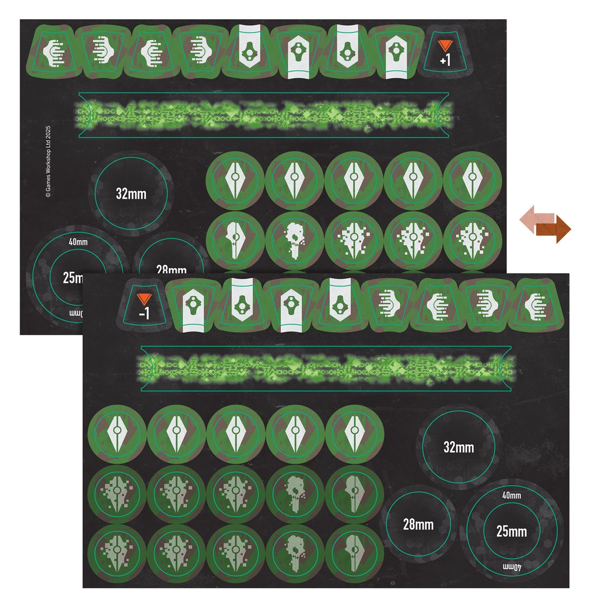 Warhammer 40000 Kill Team Canoptek Circle Unsleeping Necron Sentinels