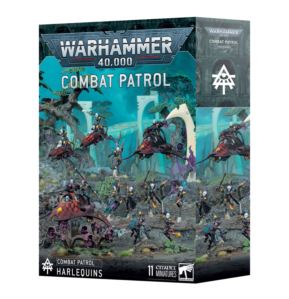 Warhammer 40000 Combat Patrol Harlequins