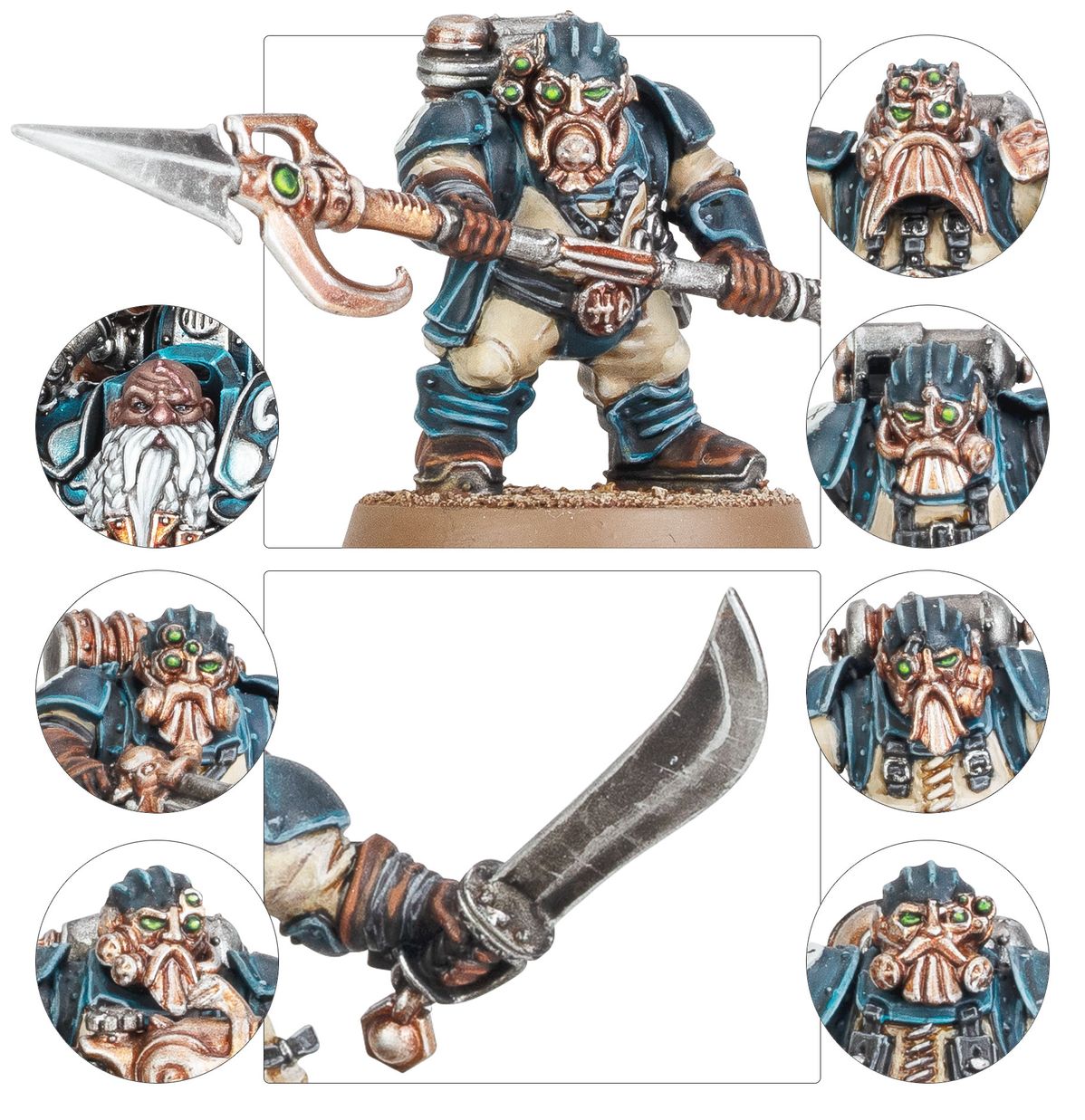 Warhammer Age of Sigmar Kharadron Overlords Regimiento de Renombre Corsarios de Drekki