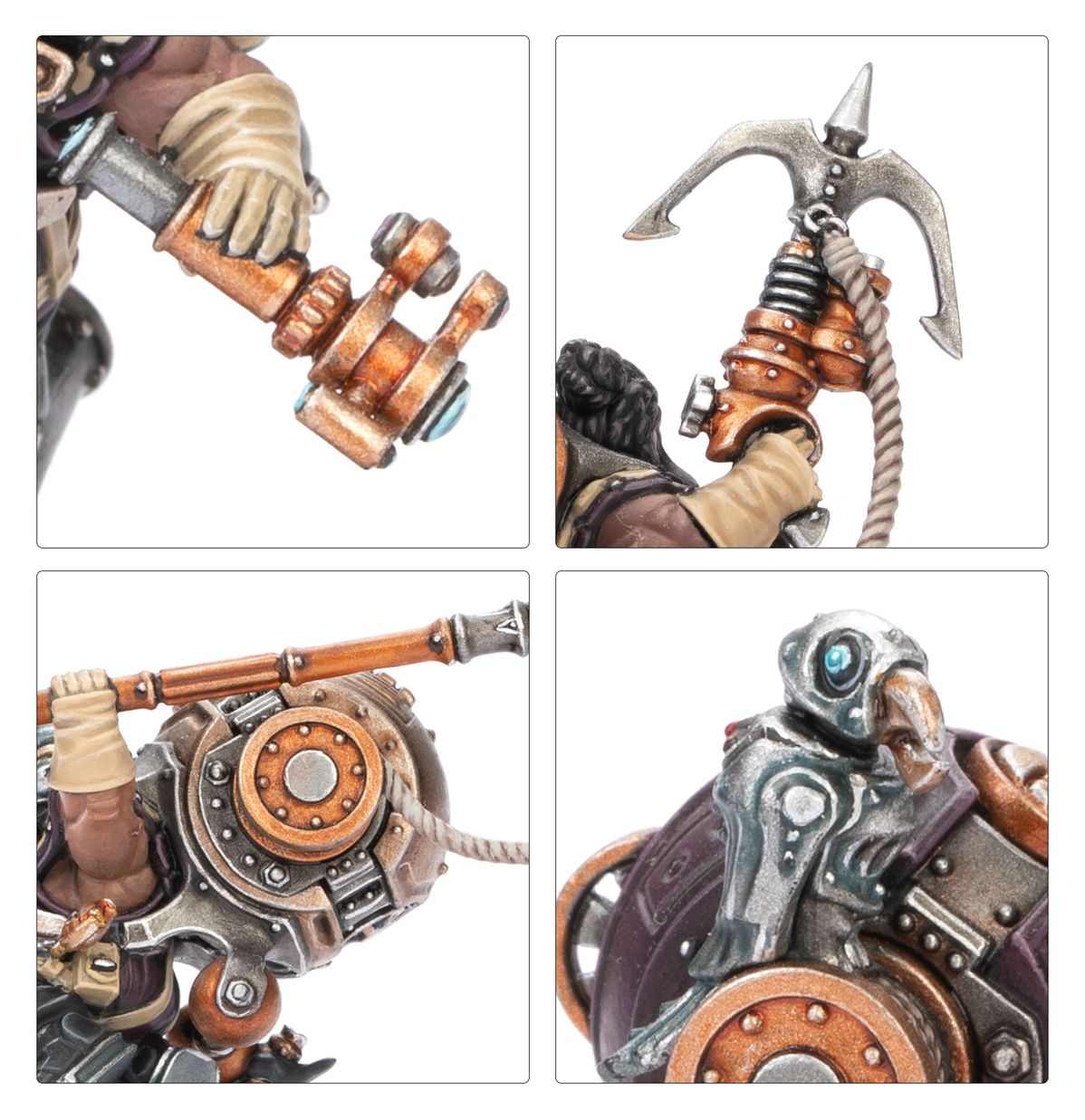 Tripulación del arpón Vongrim de los Señores Supremos de Kharadron de Warhammer Age of Sigmar