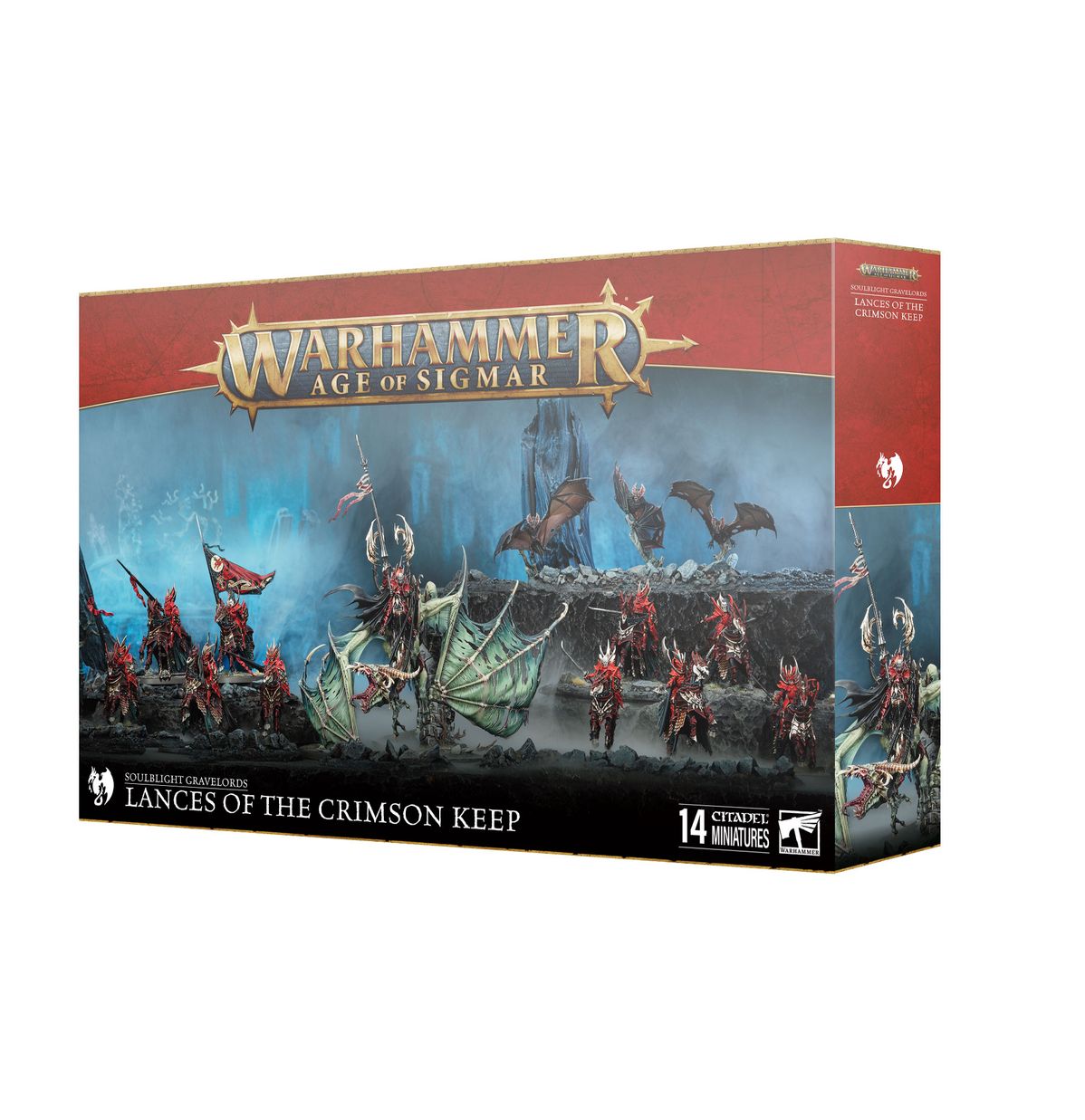 Warhammer Age Of Sigmar Soulblight Gravelords Lances Of The Crimson Keep