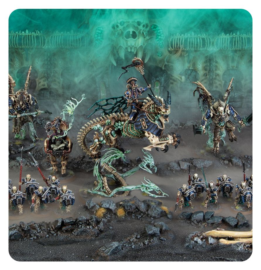 Warhammer 40k: Battleforce: Ossiarch Bonereapers – Null Myriad Phalanx