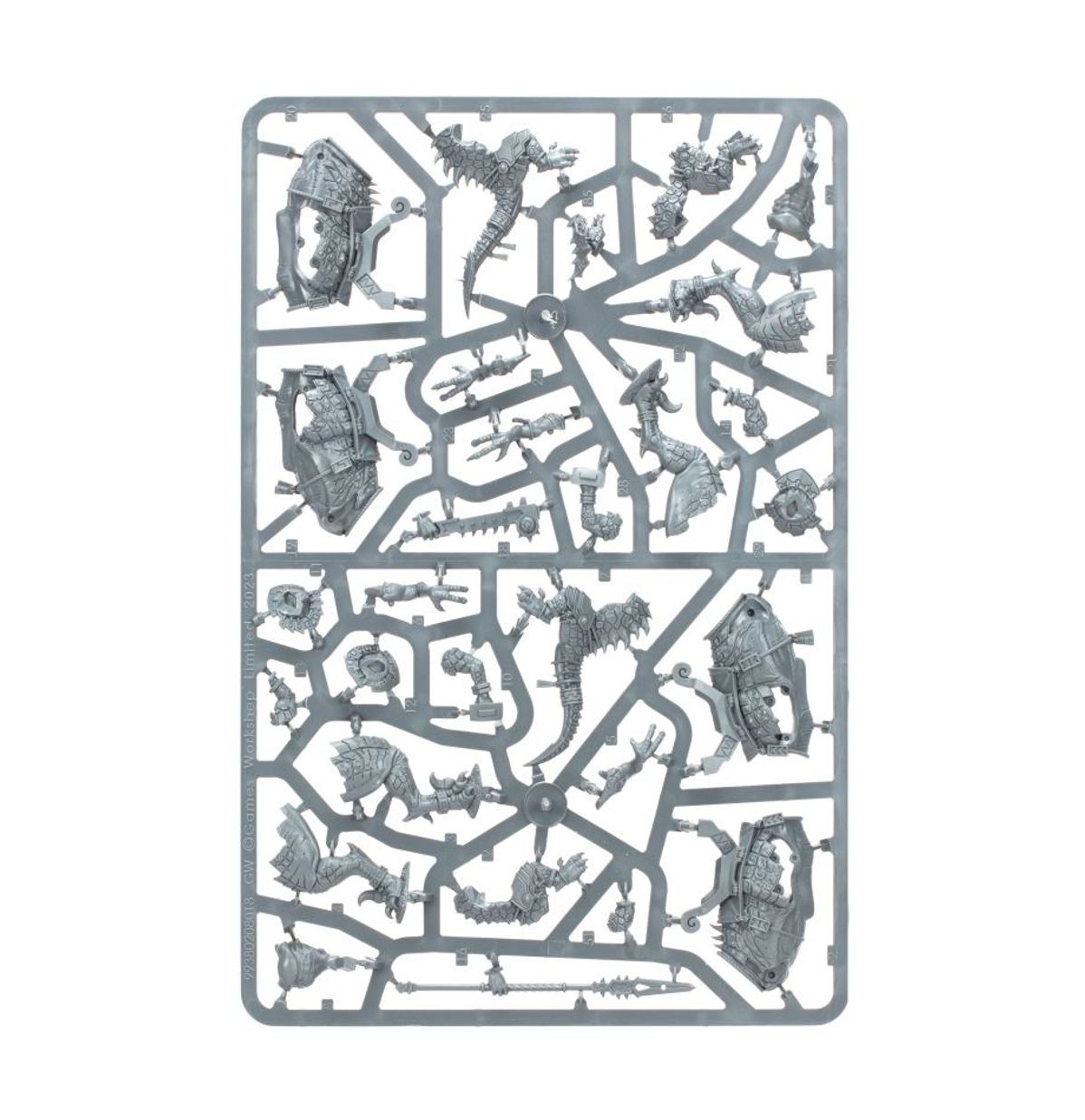 Lanceros Seraphon Aggradon de Warhammer Age of Sigmar