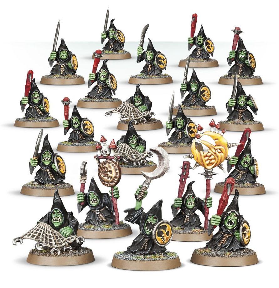 Warhammer Age of Sigmar: Gloomspite Gitz - Moonclan Stabbas