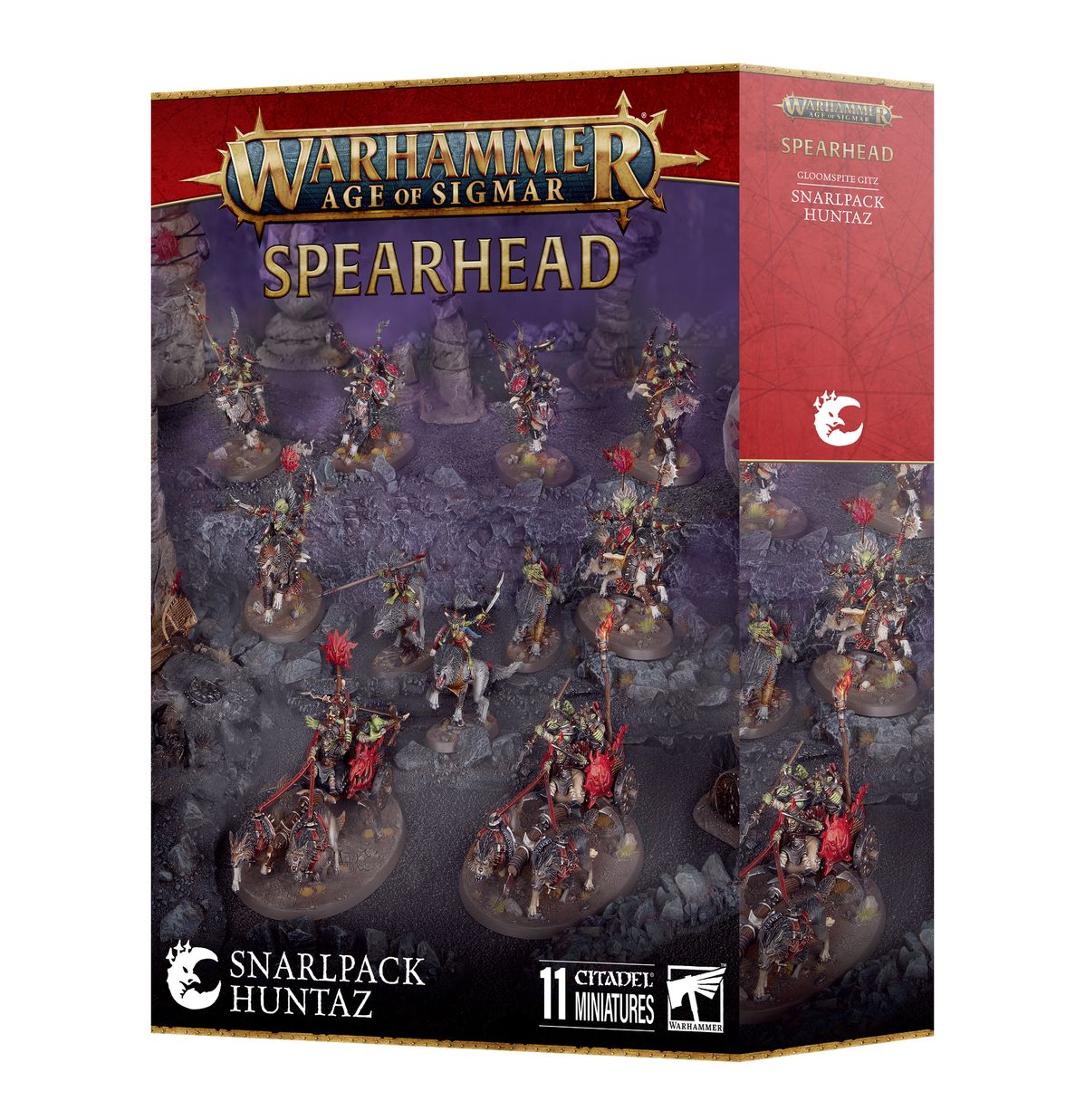 Warhammer Age of Sigmar Spearhead Snarlpack Huntaz