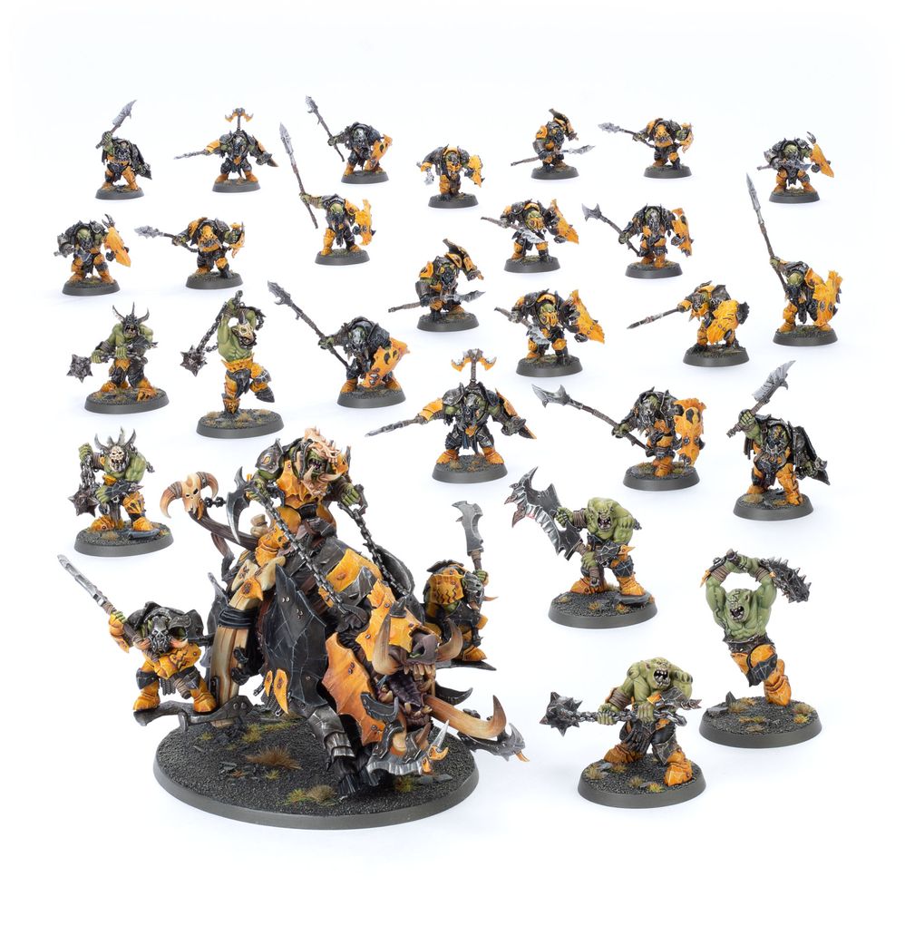 Warhammer Age of Sigmar: Ironjawz Battleforce: Wrekkamob