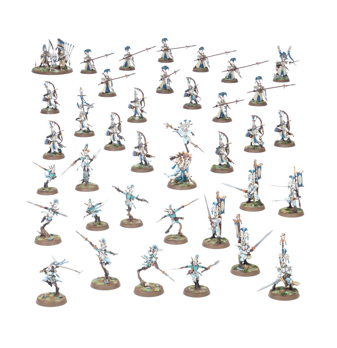 Warhammer Age Of Sigmar Lumineth Realm-Lords Battleforce Iliathan Warhost