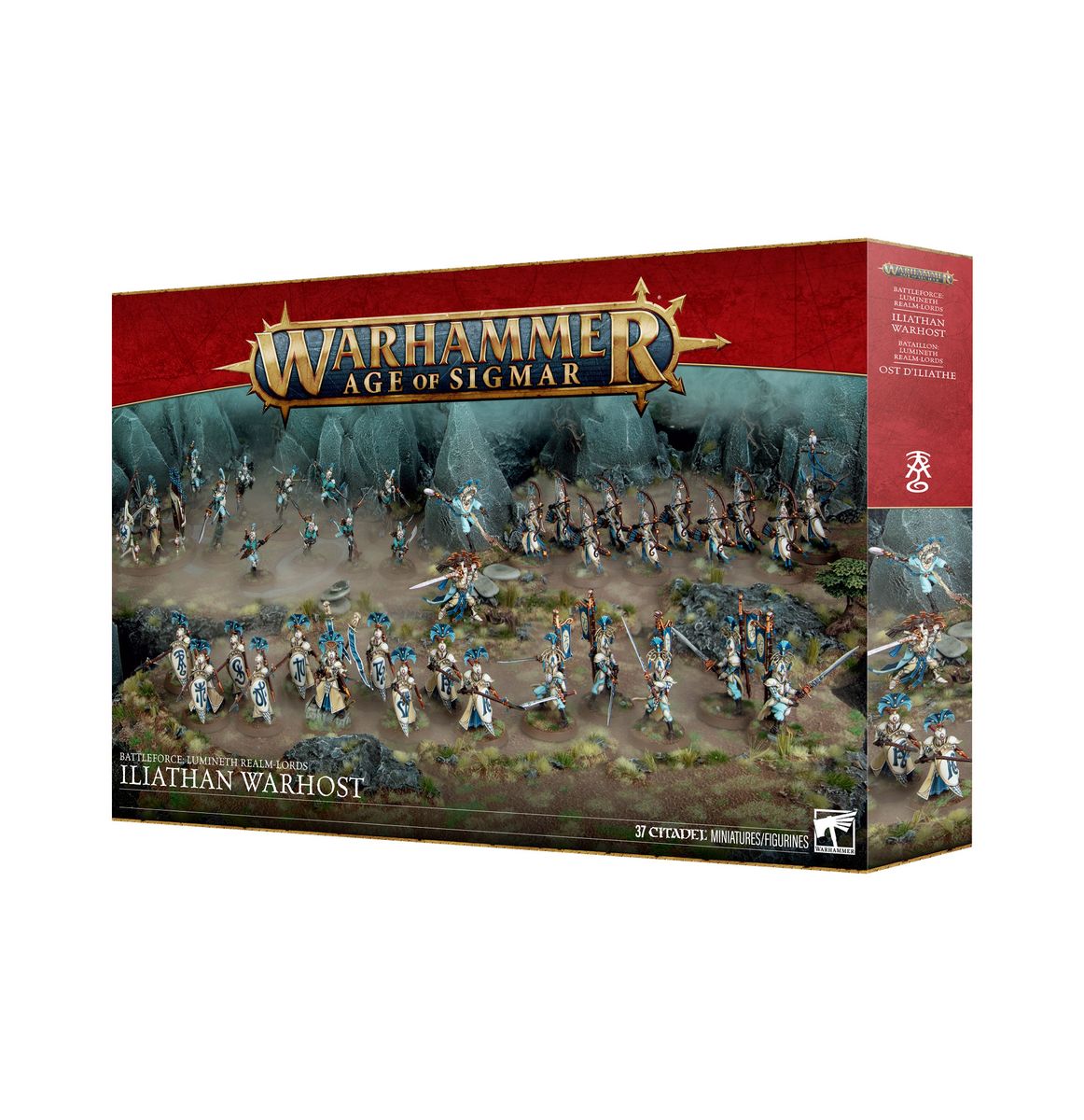 Warhammer Age Of Sigmar Lumineth Realm-Lords Battleforce Iliathan Warhost