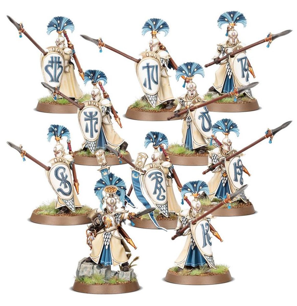 Warhammer Age Of Sigmar Lumineth Realm-Lords Battleforce Iliathan Warhost